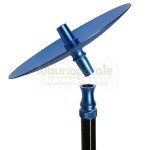 Narghilea premium de calitate Kaya Blue Carbon de 58 de cm